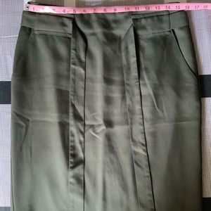 Banana Republic Olive Green Pencil Skirt